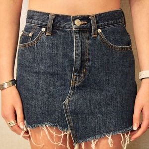 Aritzia Blue Jean Skirt